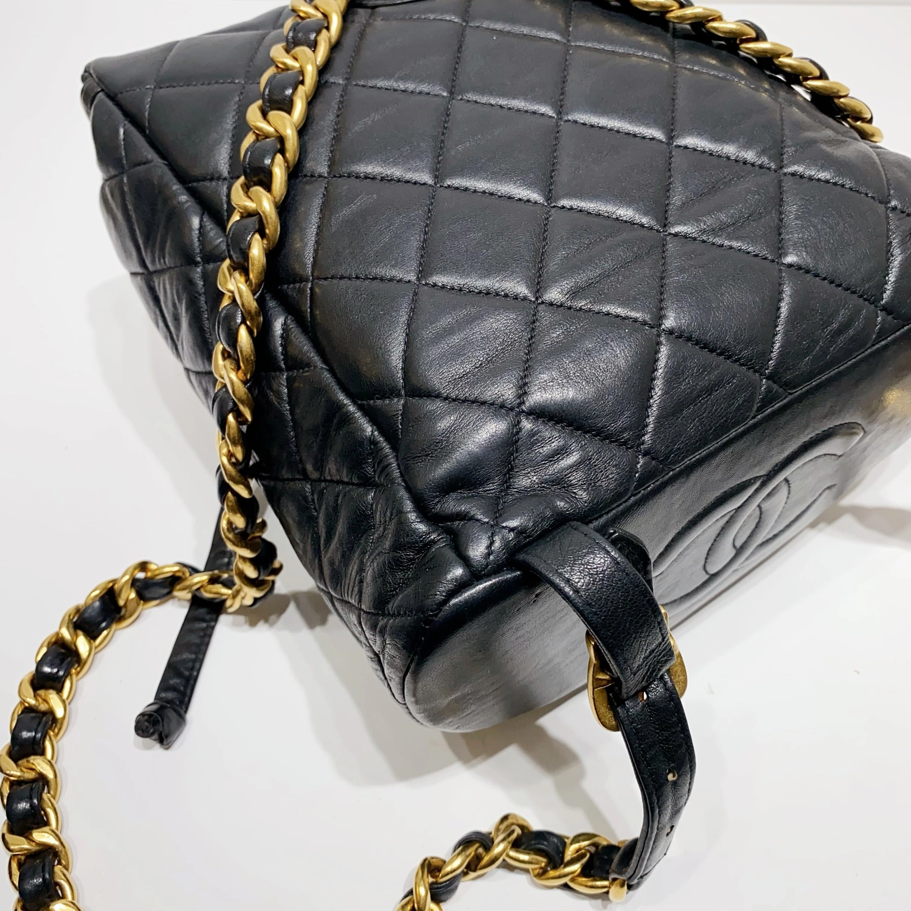No.001628-Chanel Vintage Duma Backpack