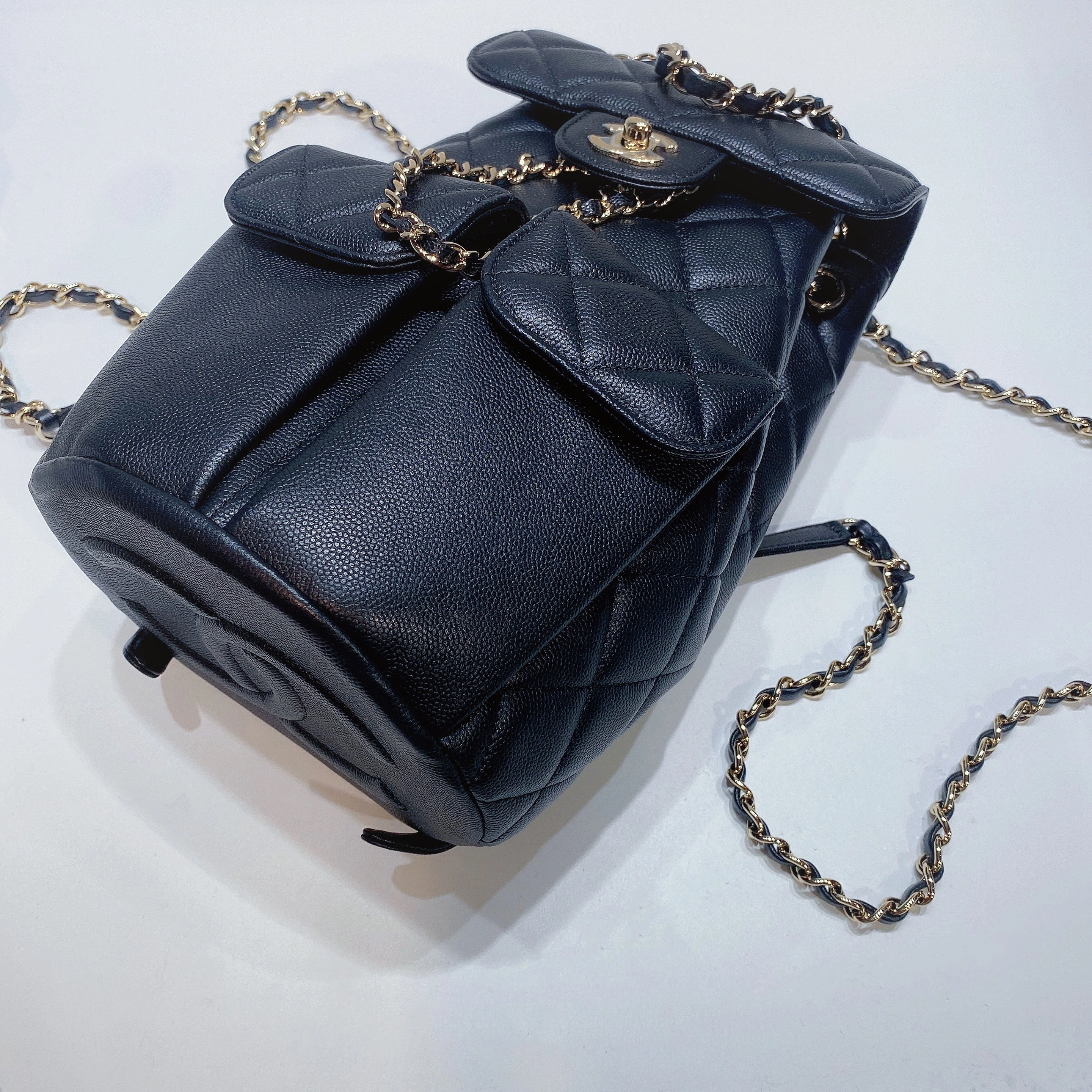No.3637-Chanel Caviar Pack My Back Backpack (Brand New / )