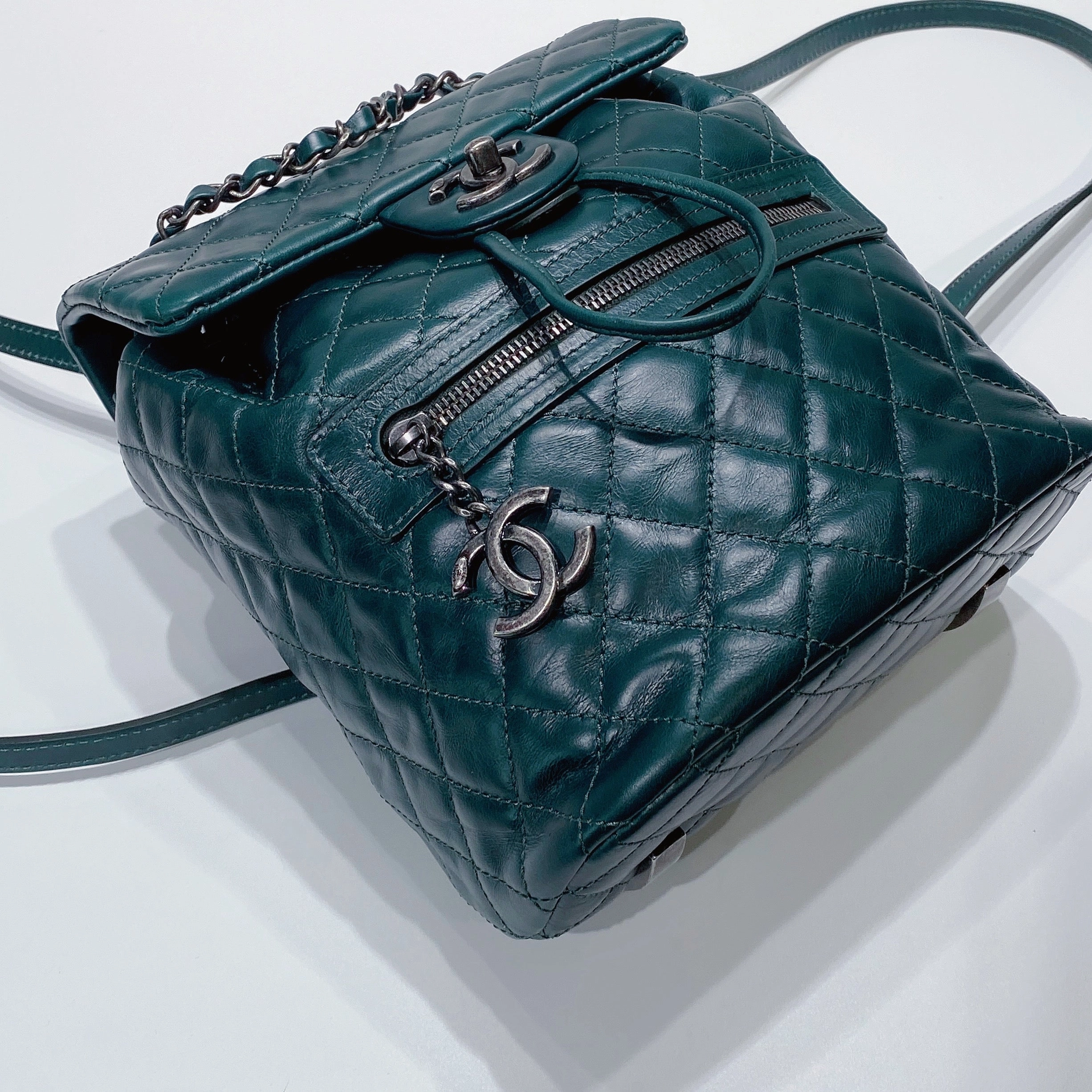 No.3686-Chanel Small Paris Salzburg Backpack