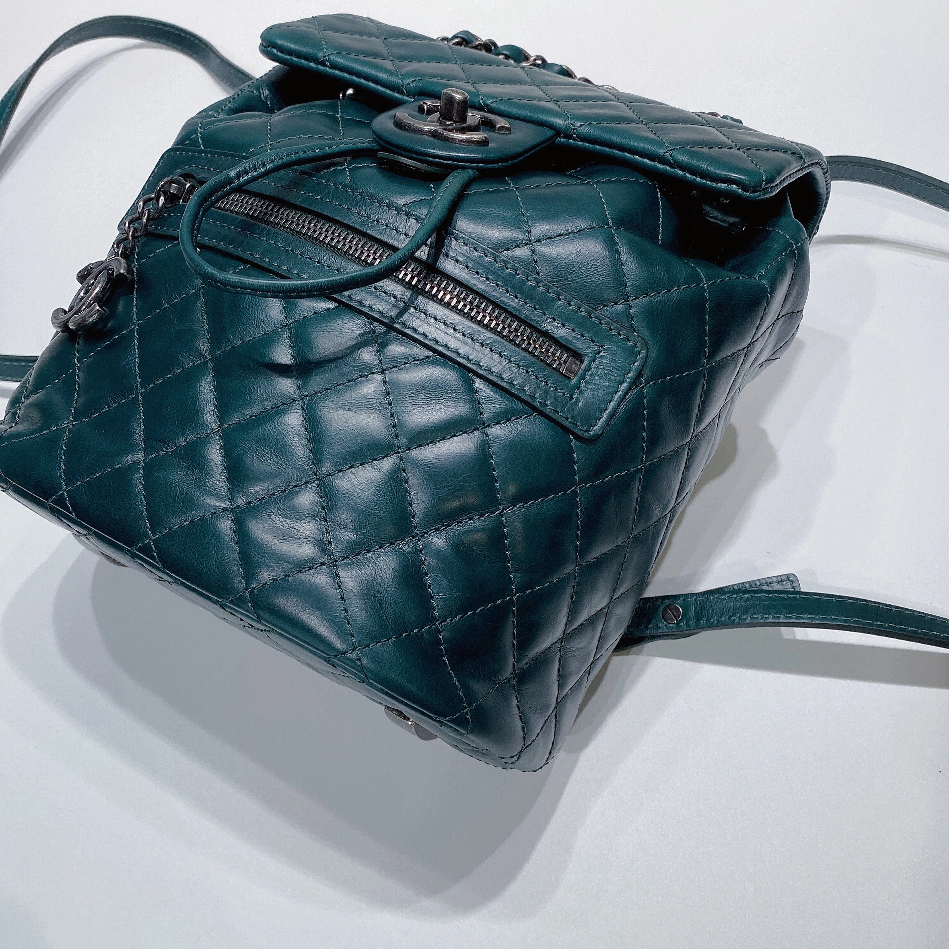No.3686-Chanel Small Paris Salzburg Backpack