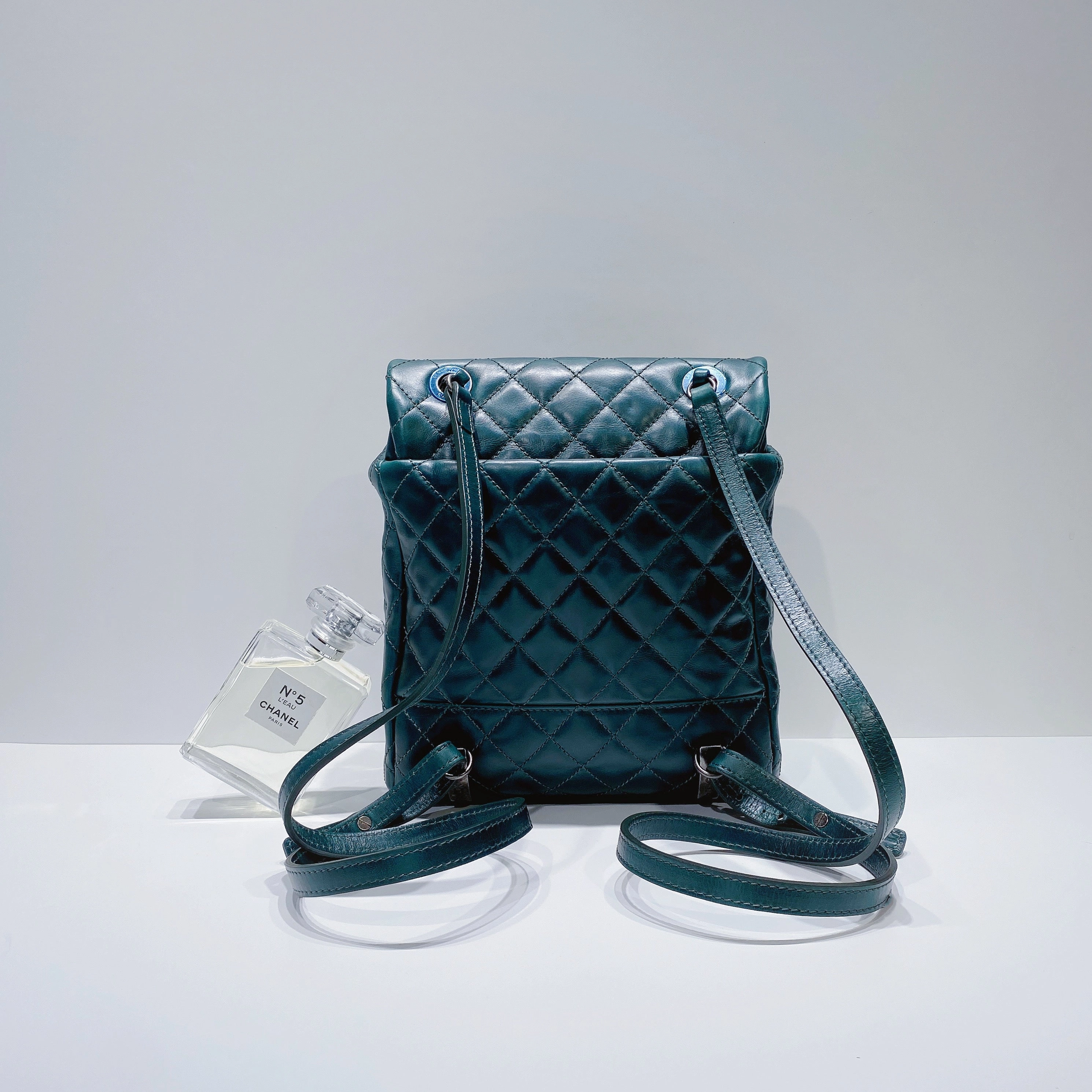 No.3686-Chanel Small Paris Salzburg Backpack