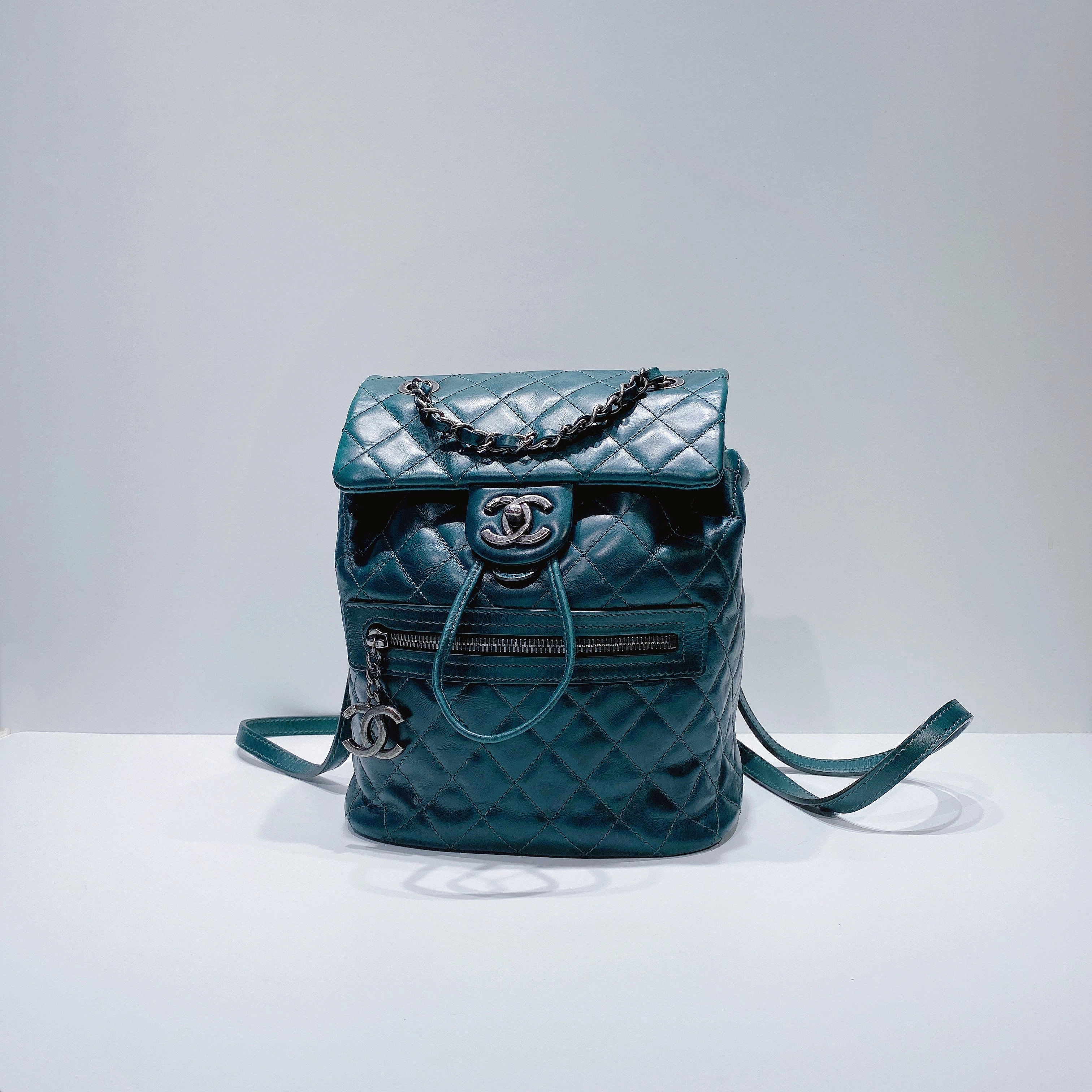No.3686-Chanel Small Paris Salzburg Backpack
