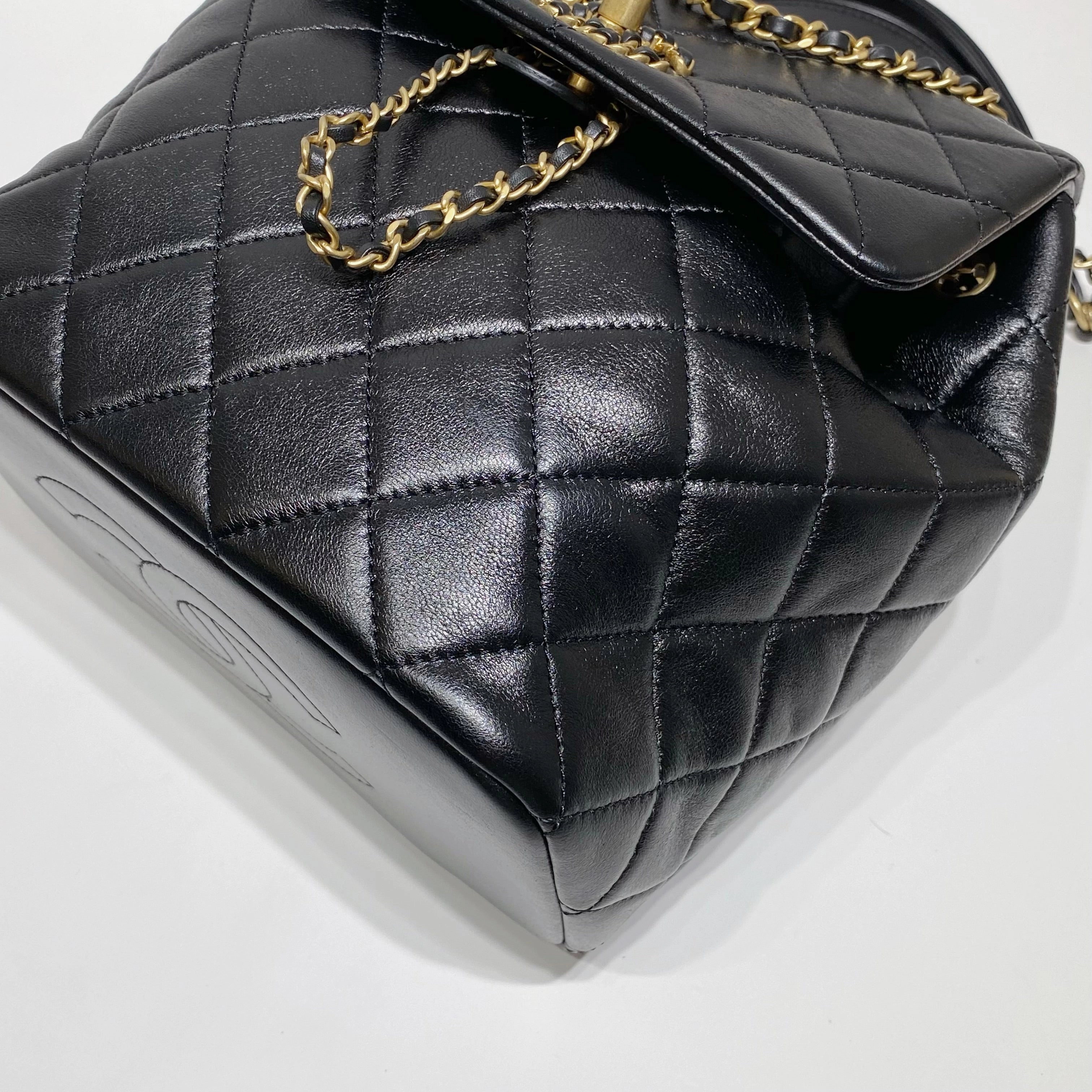 No.4246-Chanel Braided CC Backpack (Unused / )