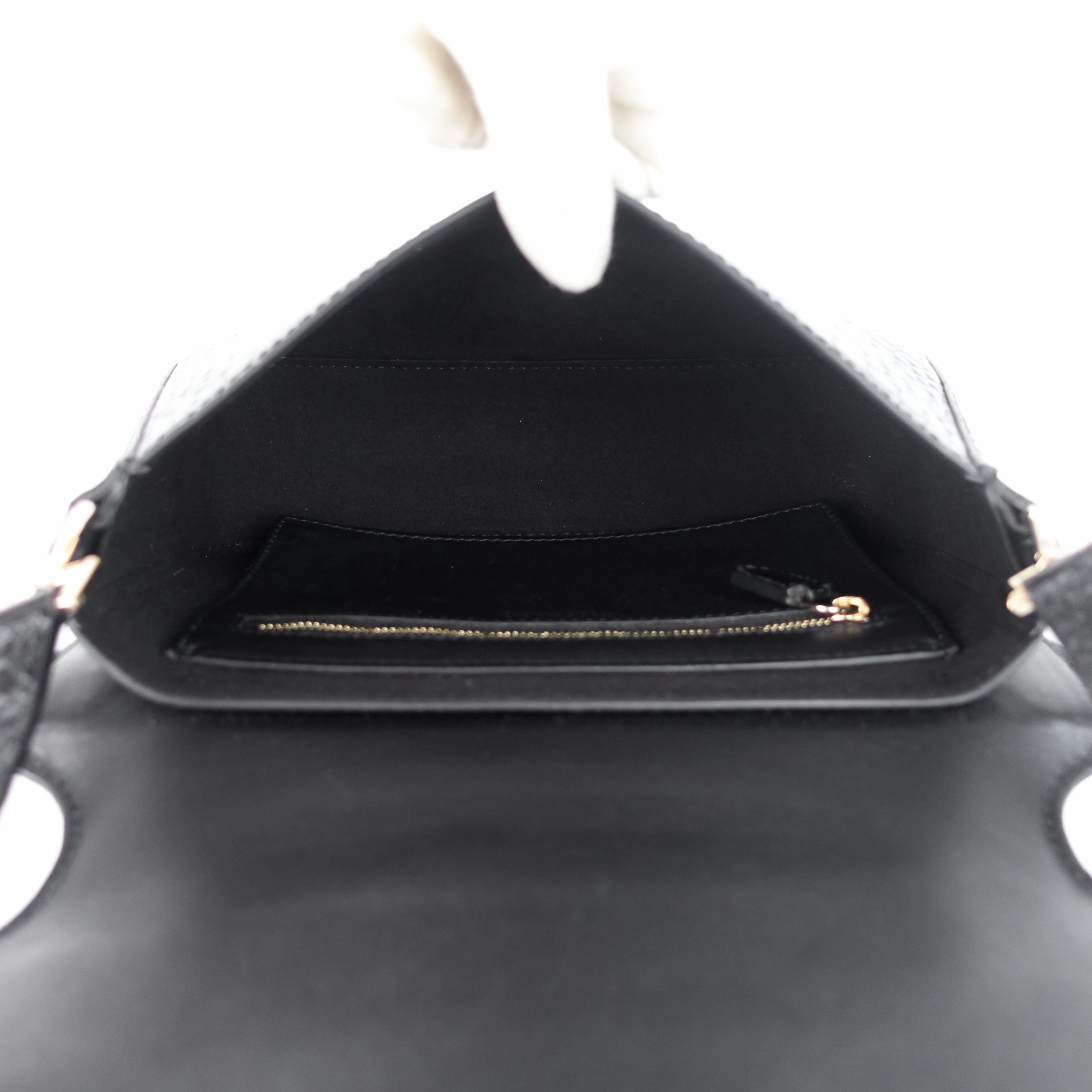 Nobile Crocodile Embossed Calfskin Leather Bag