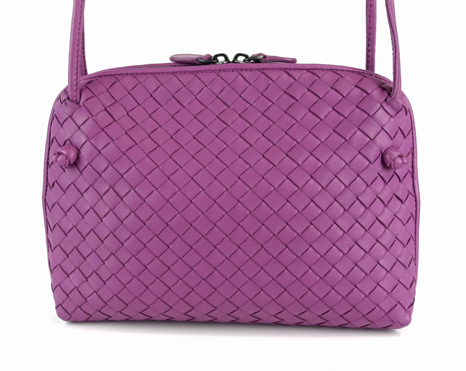 Nodini Intrecciato Nappa Leather Bag