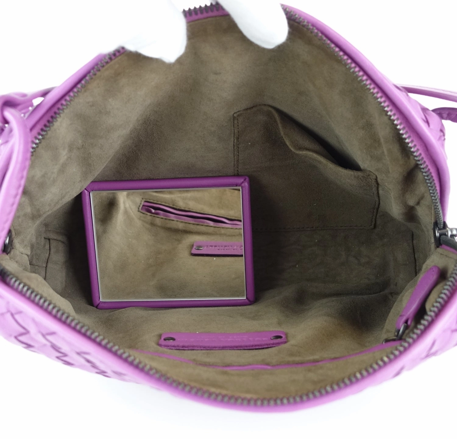 Nodini Intrecciato Nappa Leather Bag
