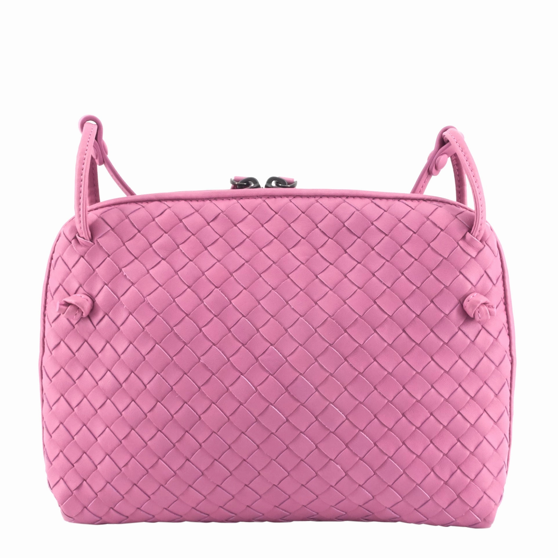 Nodini Intreciatto Nappa Leather Bag