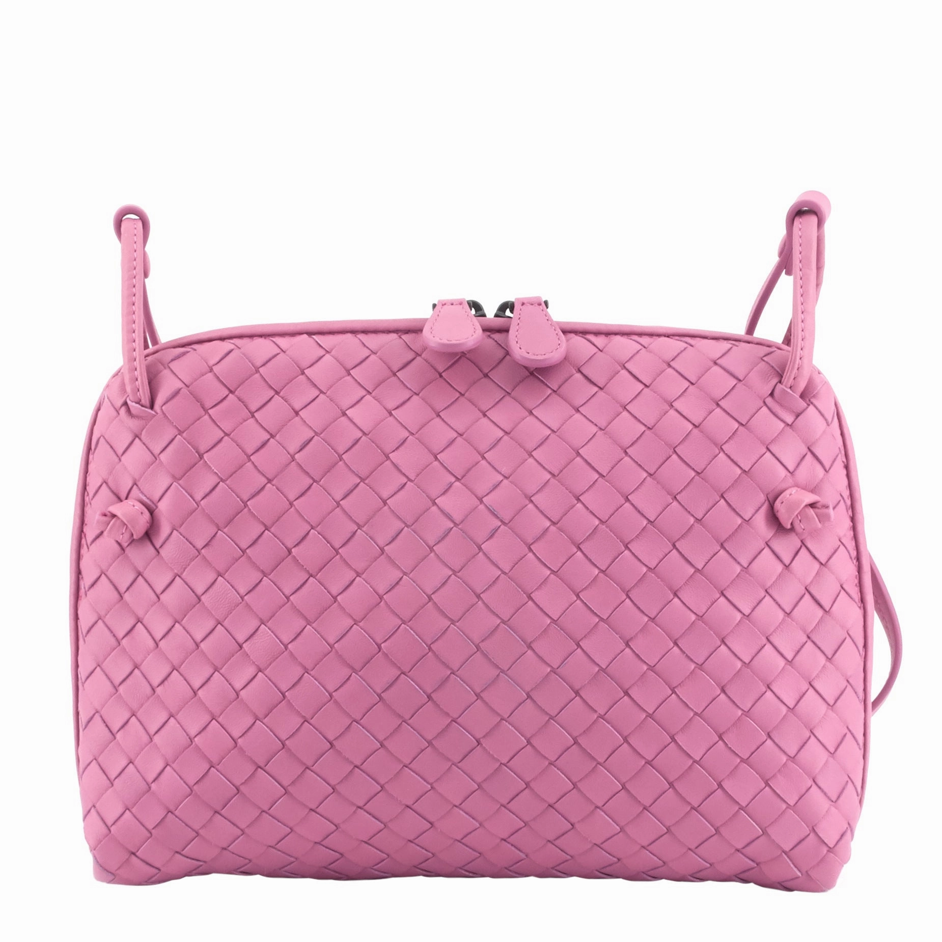 Nodini Intreciatto Nappa Leather Bag