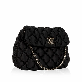 Nylon Puffy Shoulder Bag