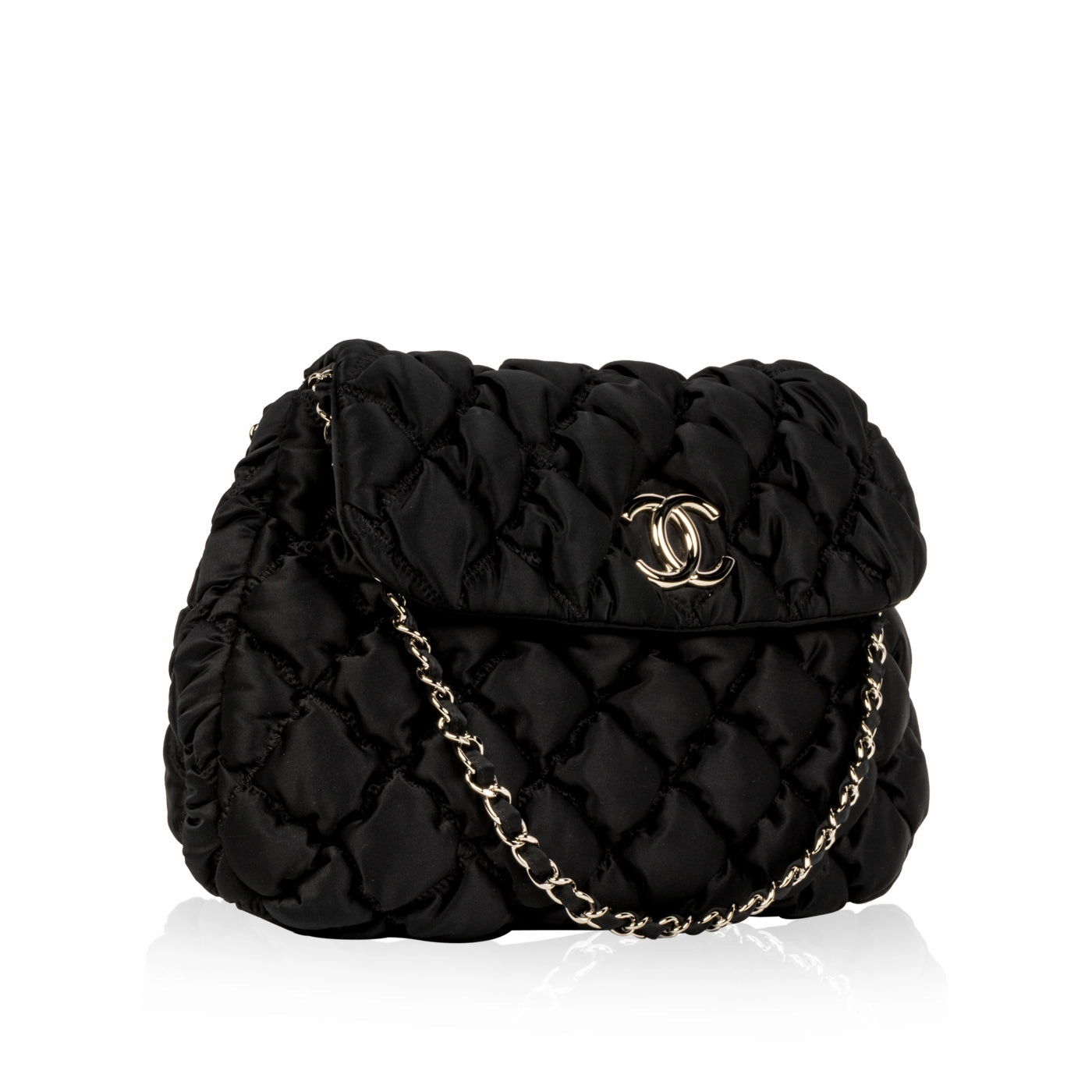 Nylon Puffy Shoulder Bag