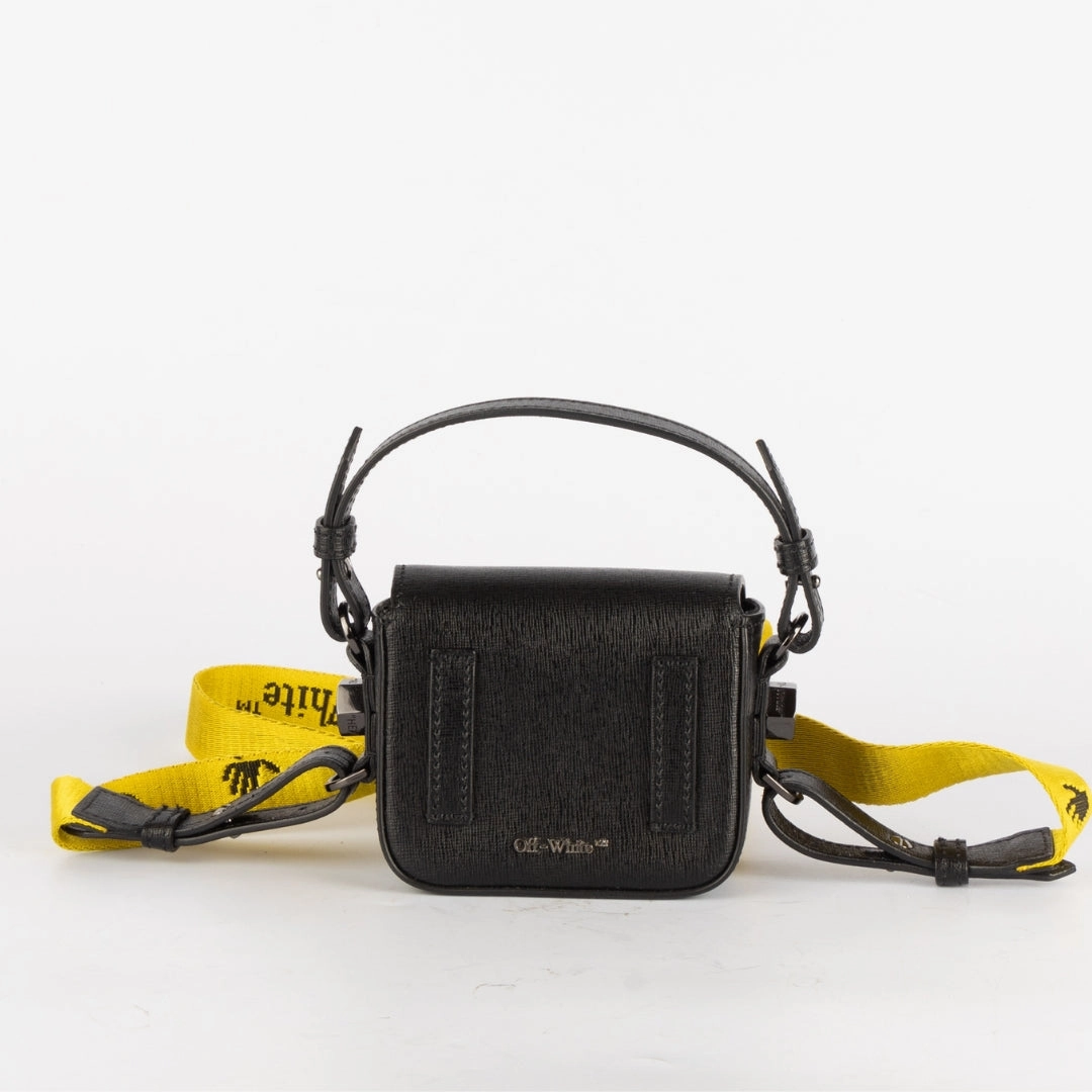 Off-White Diag Mini Binder Clip Crossbody Bag