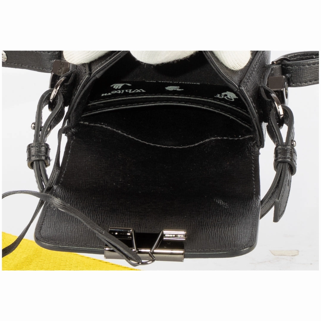 Off-White Diag Mini Binder Clip Crossbody Bag