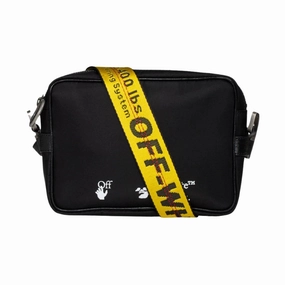 Off-White Logo Crossbody Bag Black