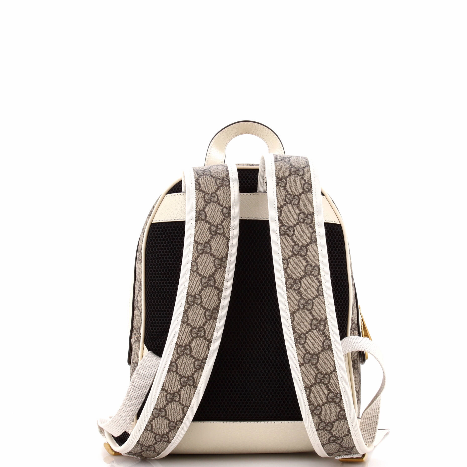 Ophidia Backpack GG Coated Canvas and Leather Small