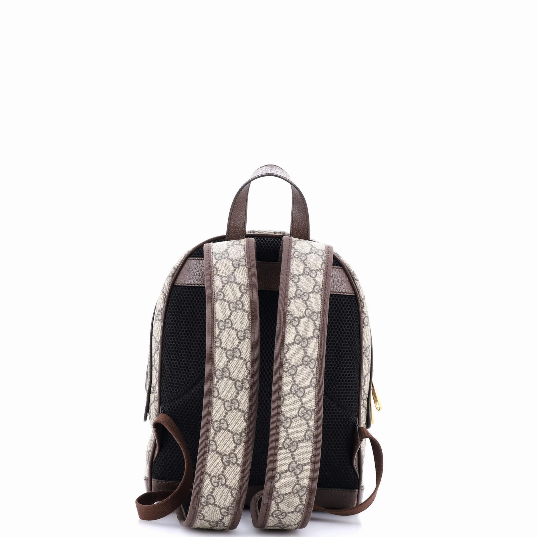 Ophidia Backpack GG Coated Canvas and Leather Small
