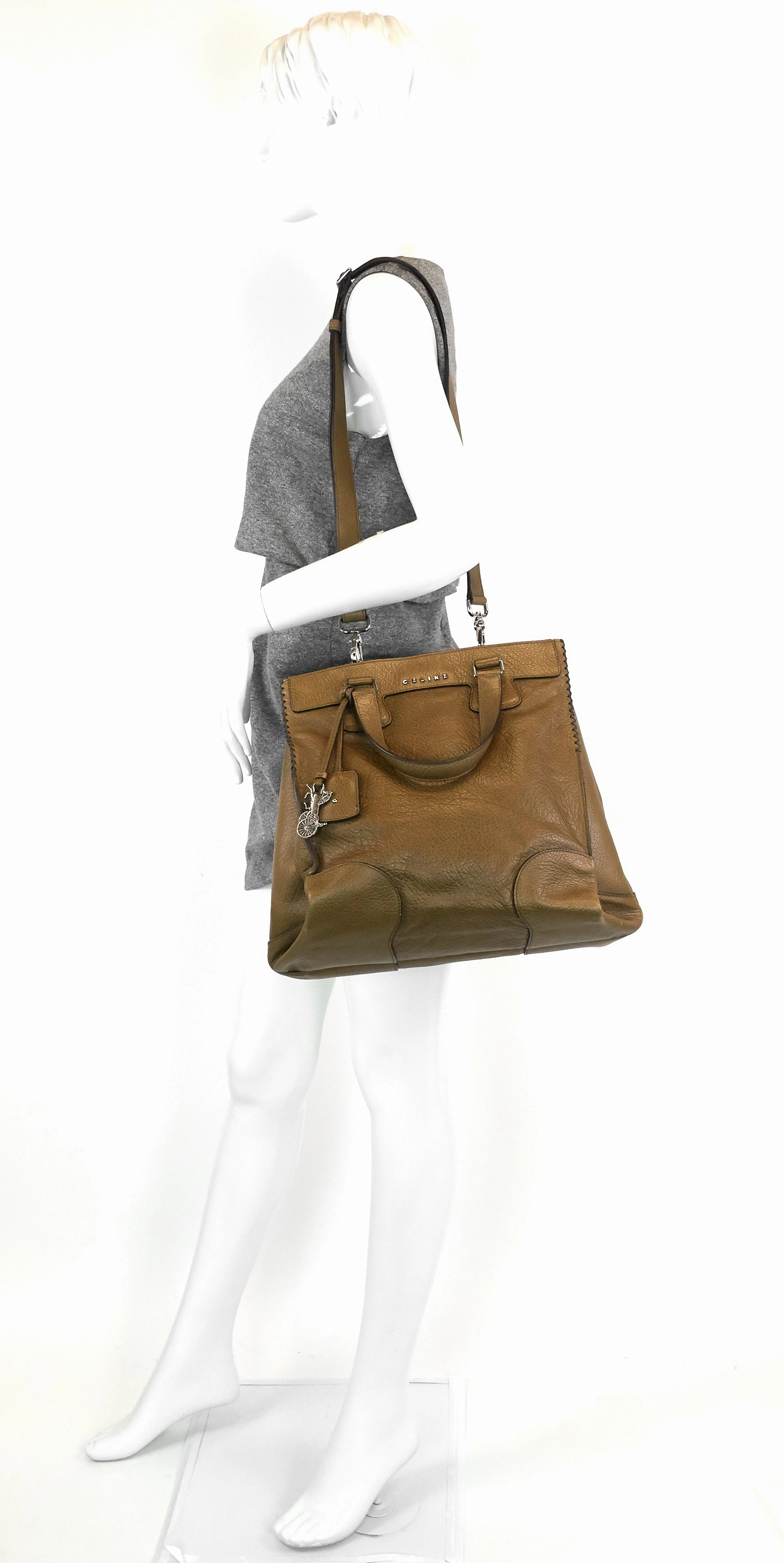 Orlov Calfskin Leather Tote Bag