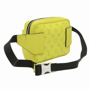 Outdoor Leather Shoulder Bag with Dust Bag