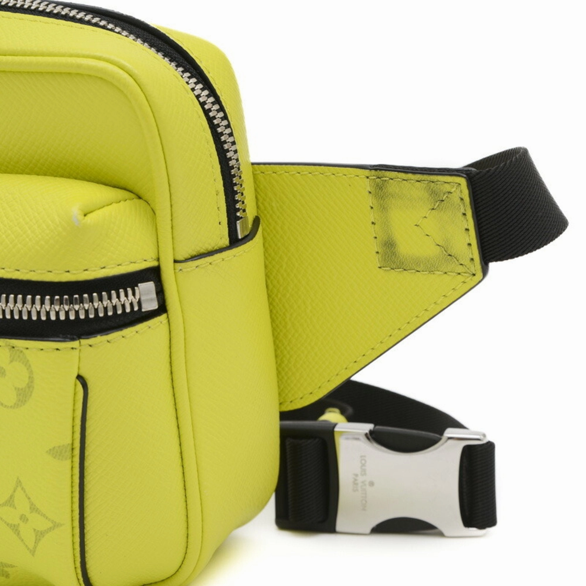 Outdoor Leather Shoulder Bag with Dust Bag
