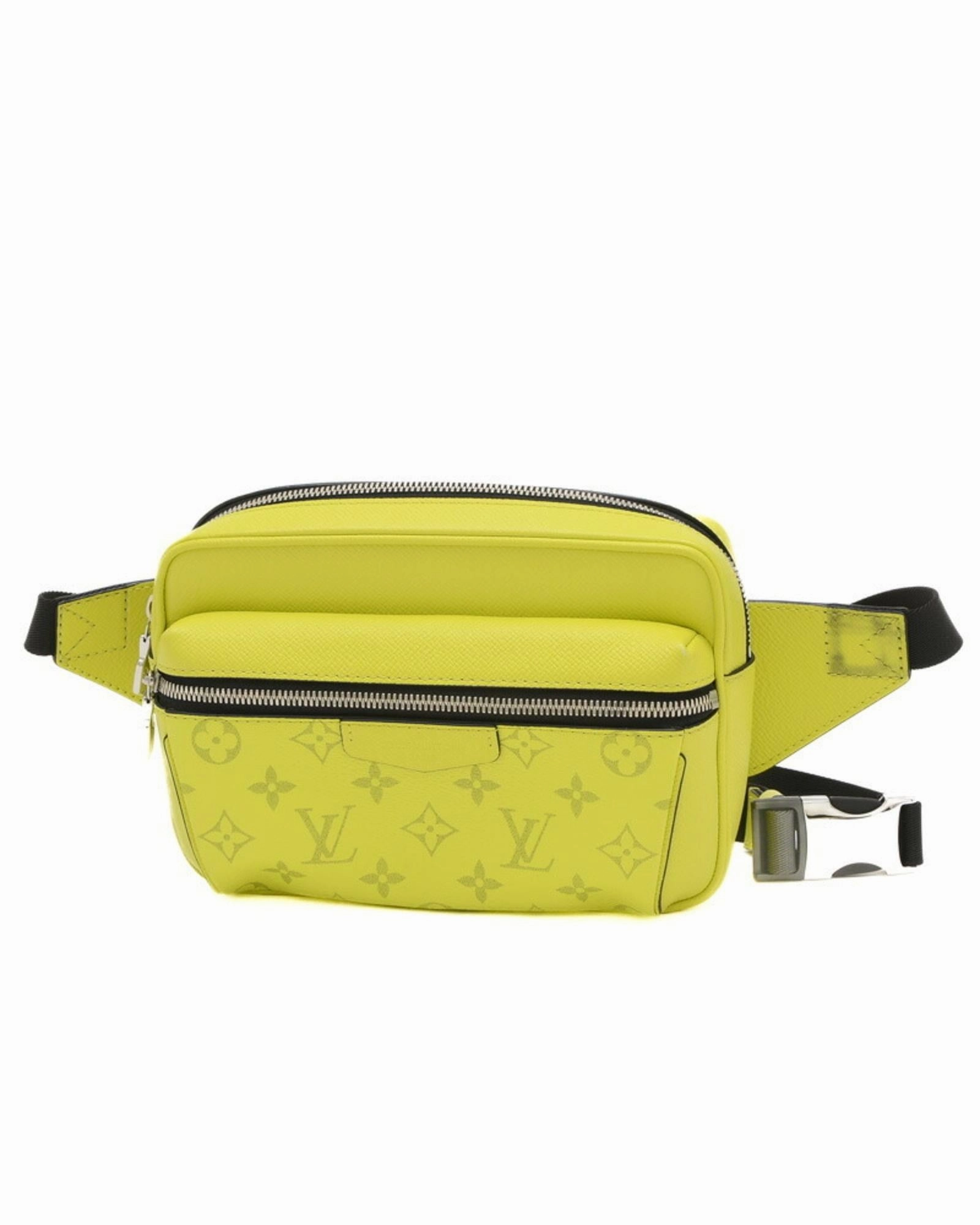 Outdoor Leather Shoulder Bag with Dust Bag