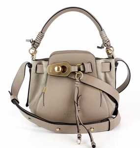 Owen Small Suede and Calf Leather Bag