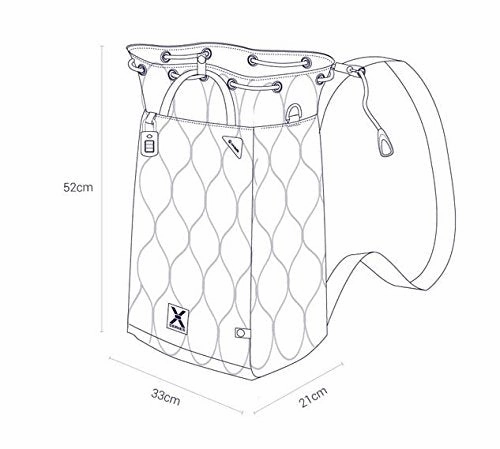 Pacsafe Travelsafe X25 Anti theft portable safe & pack insert