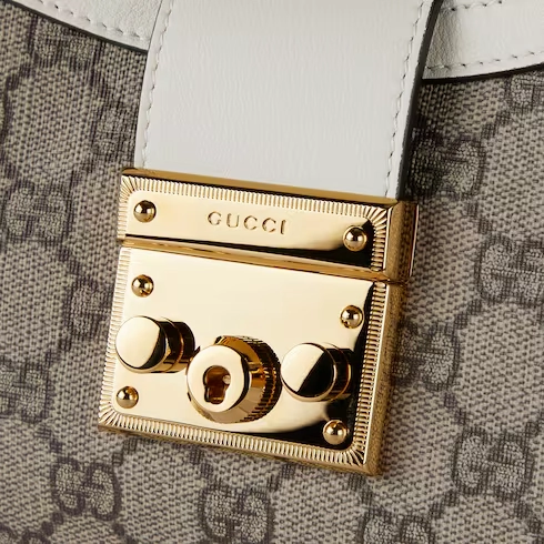 Padlock small shoulder bag