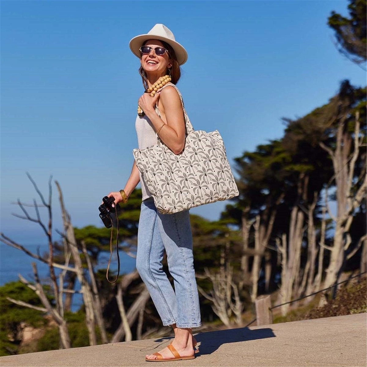 Palm Bunch Little Shopper Tote Bag