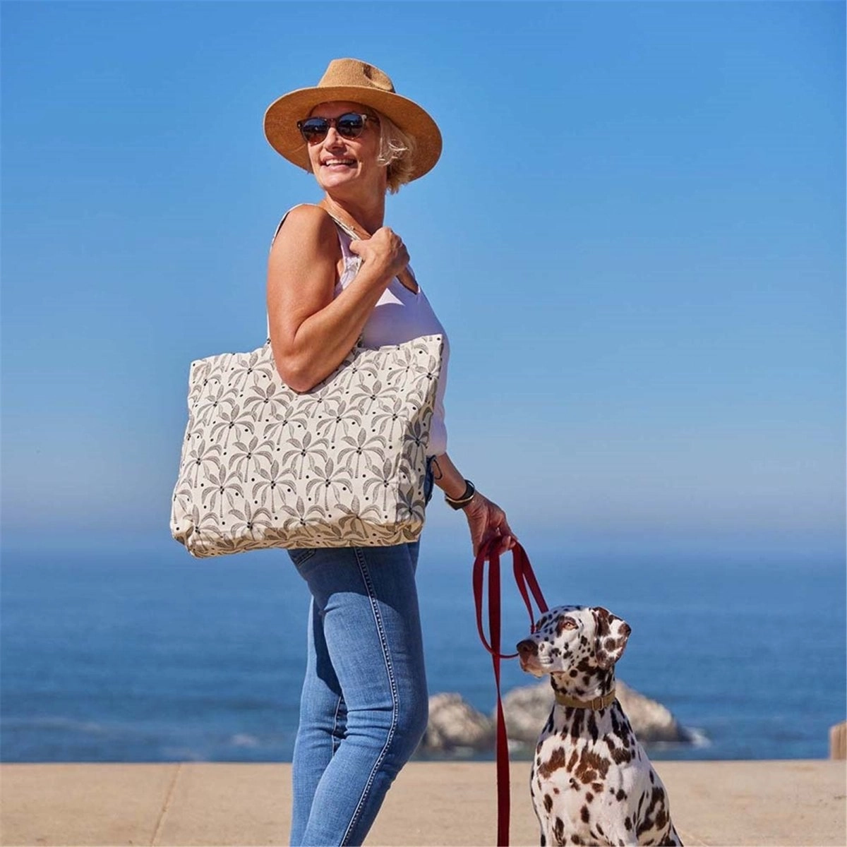 Palm Bunch Little Shopper Tote Bag