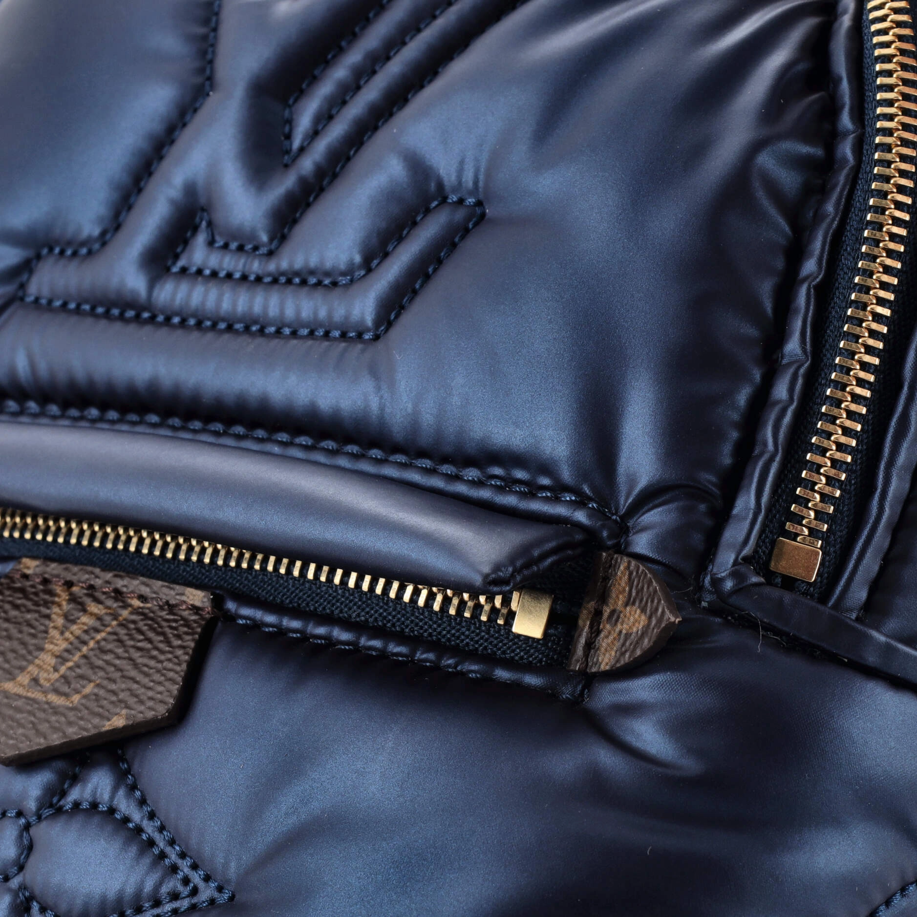 Palm Springs Backpack Monogram Quilted Econyl Nylon Mini
