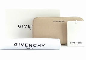 Pandora Zip Around Grained Leather Wallet
