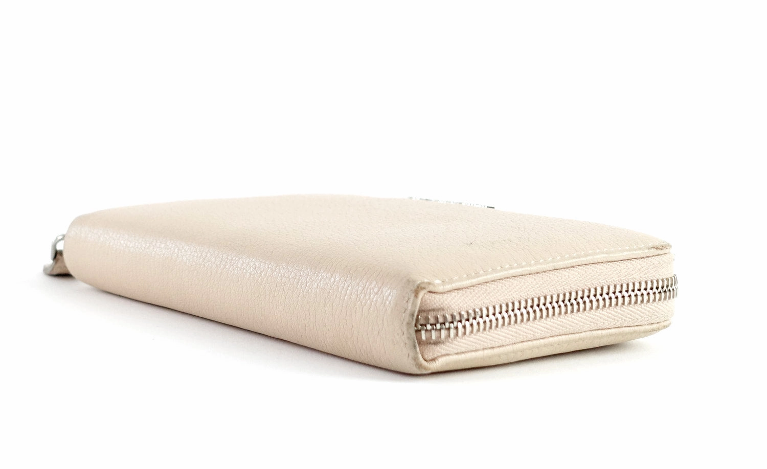 Pandora Zip Around Grained Leather Wallet