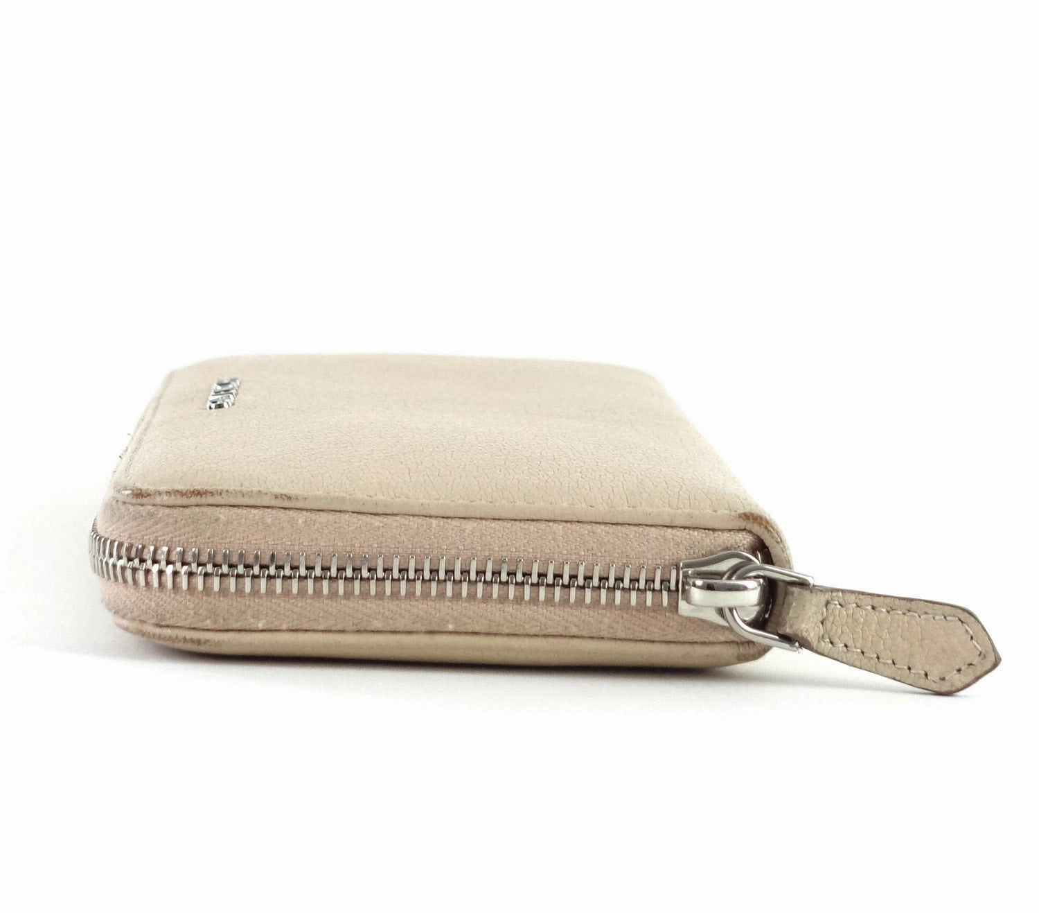 Pandora Zip Around Grained Leather Wallet
