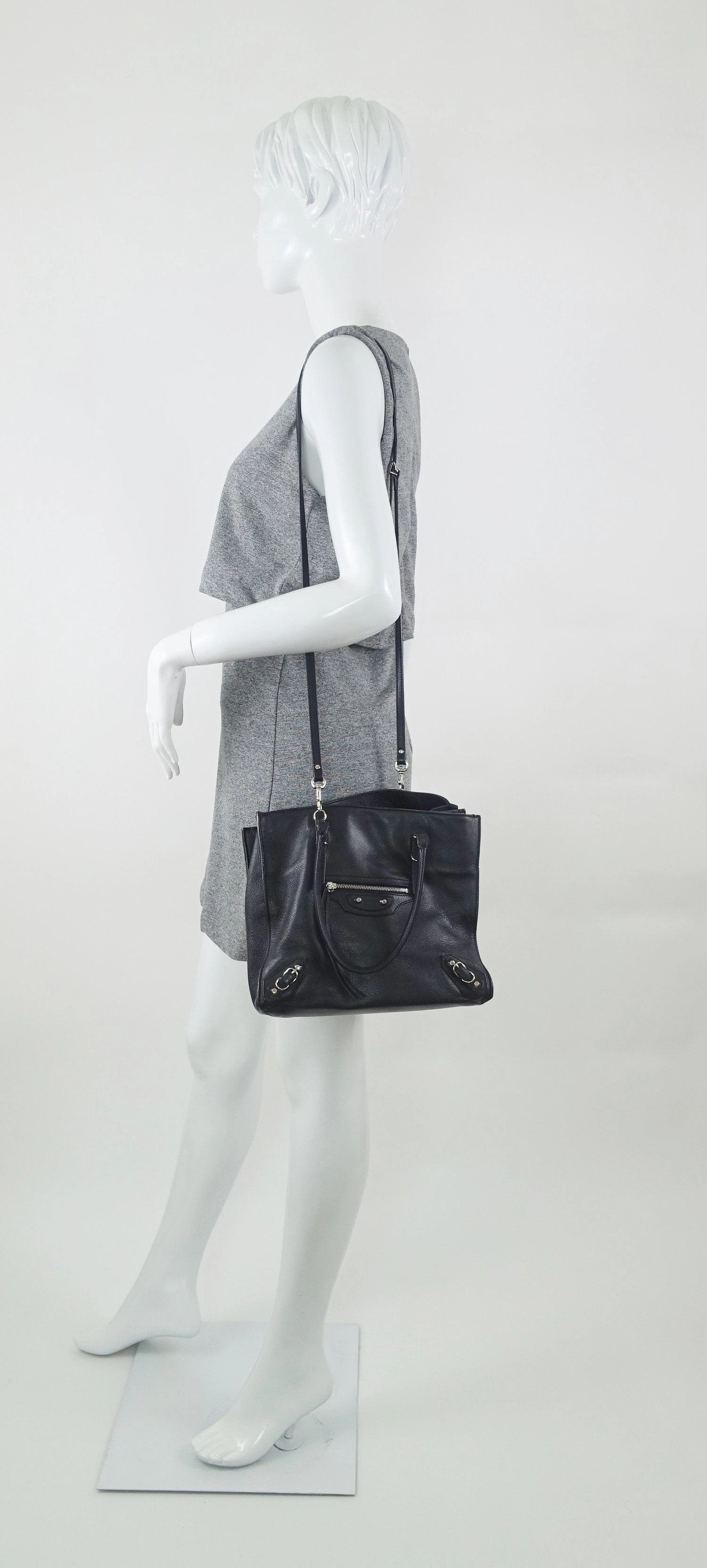 Papier Calf Leather Bag