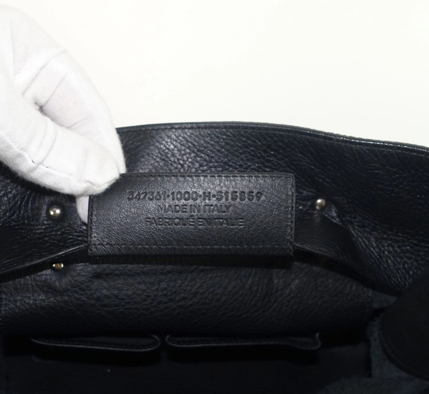 Papier Calf Leather Bag