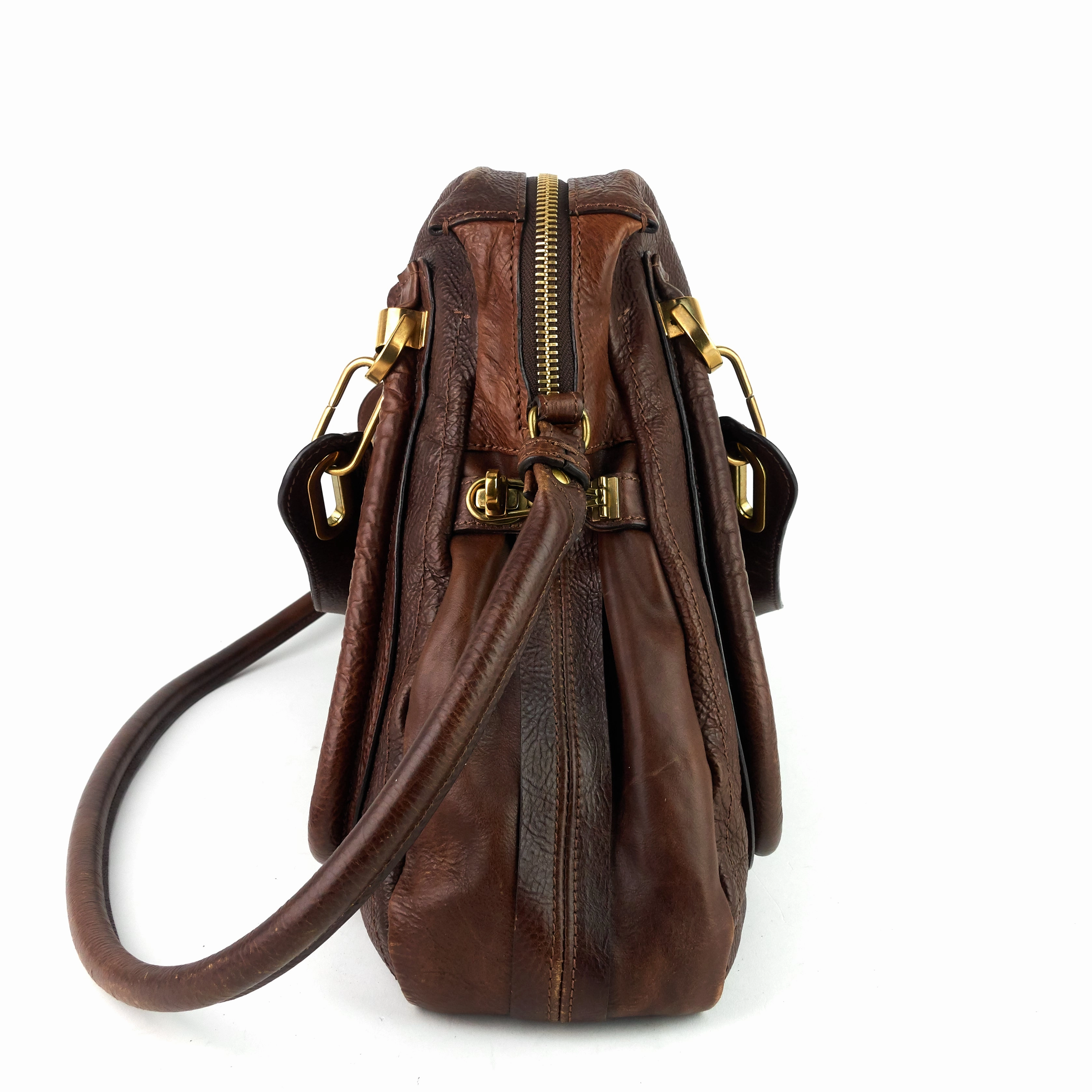 Paraty Medium Leather Shoulder Bag