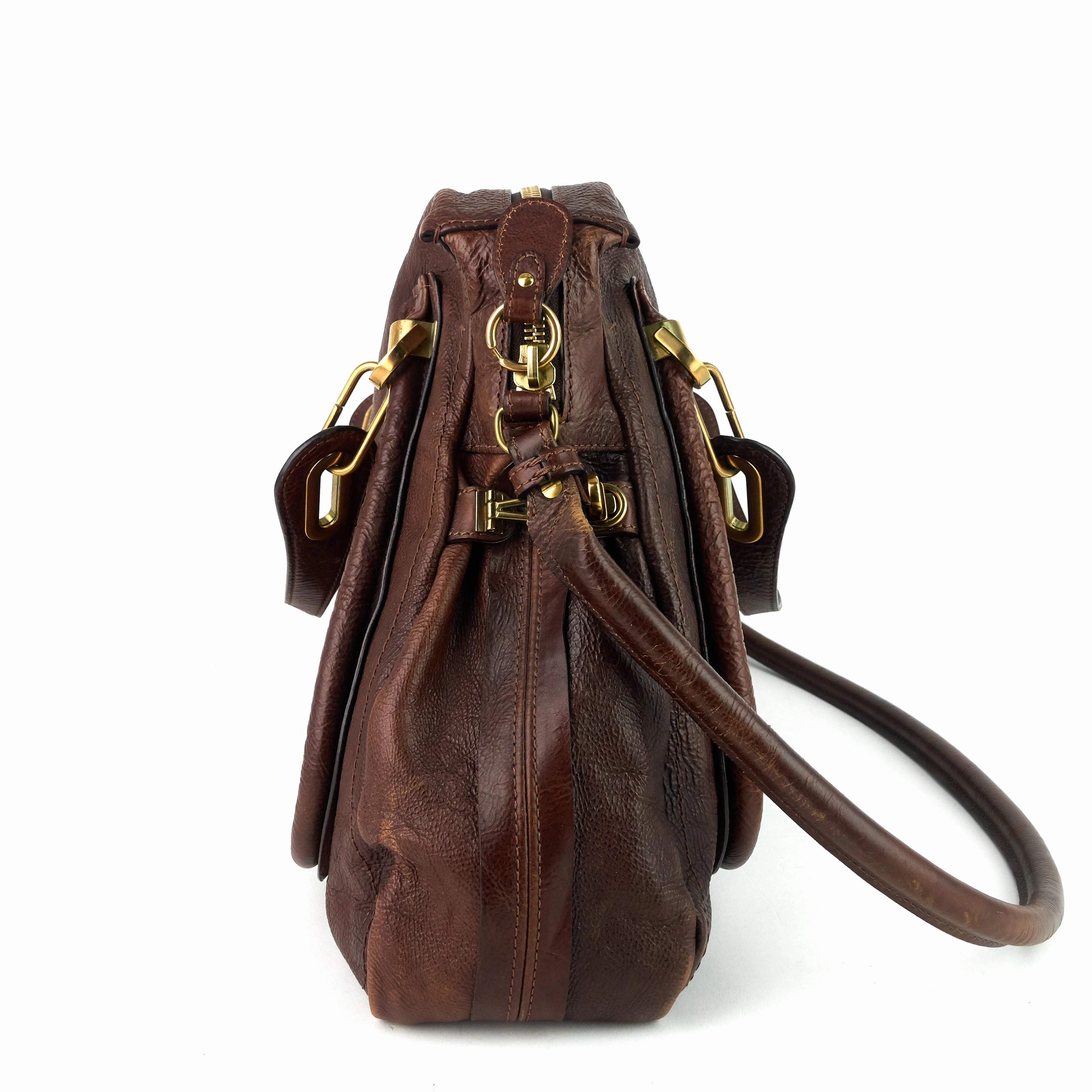 Paraty Medium Leather Shoulder Bag