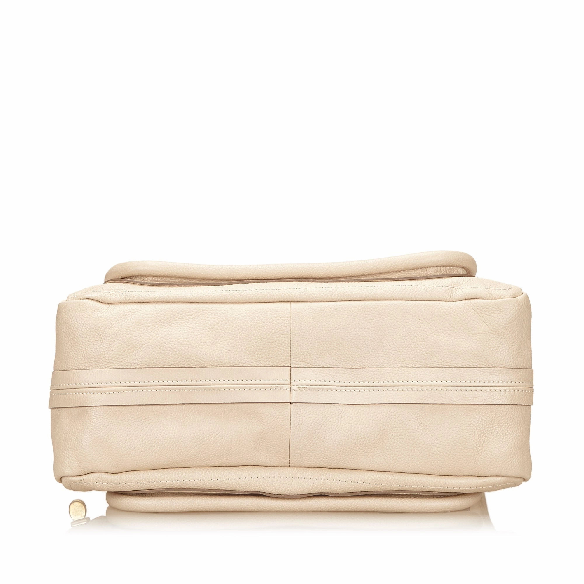 Paraty Pebbled Leather Medium Shoulder Bag