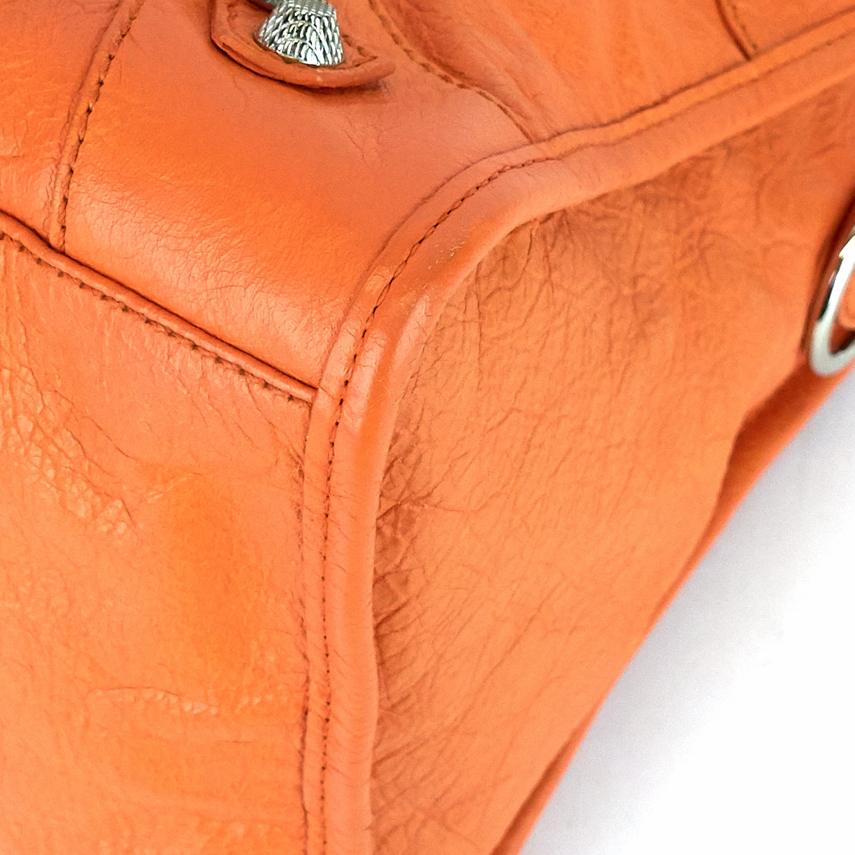 Part Time Classic Studs Leather Handbag