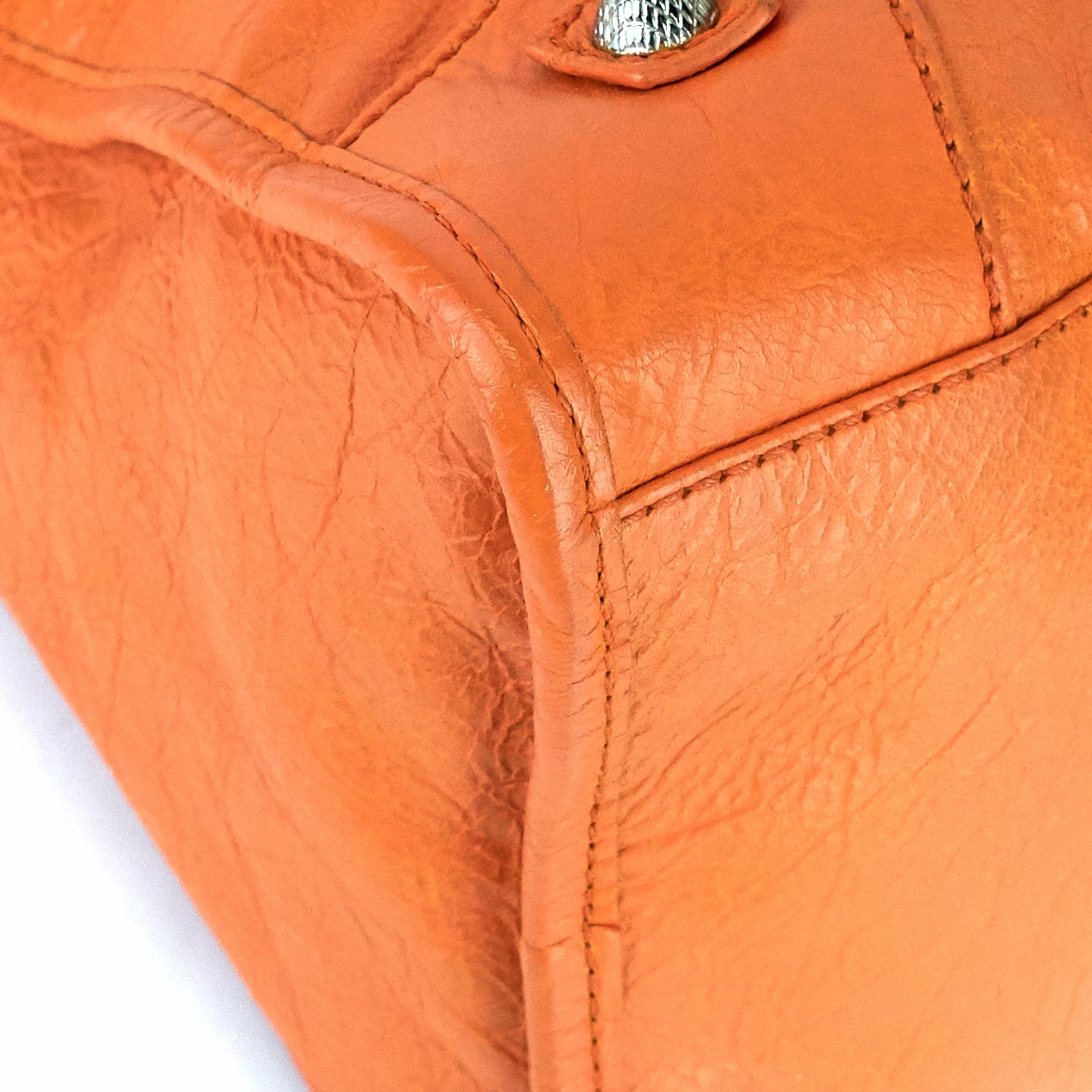 Part Time Classic Studs Leather Handbag