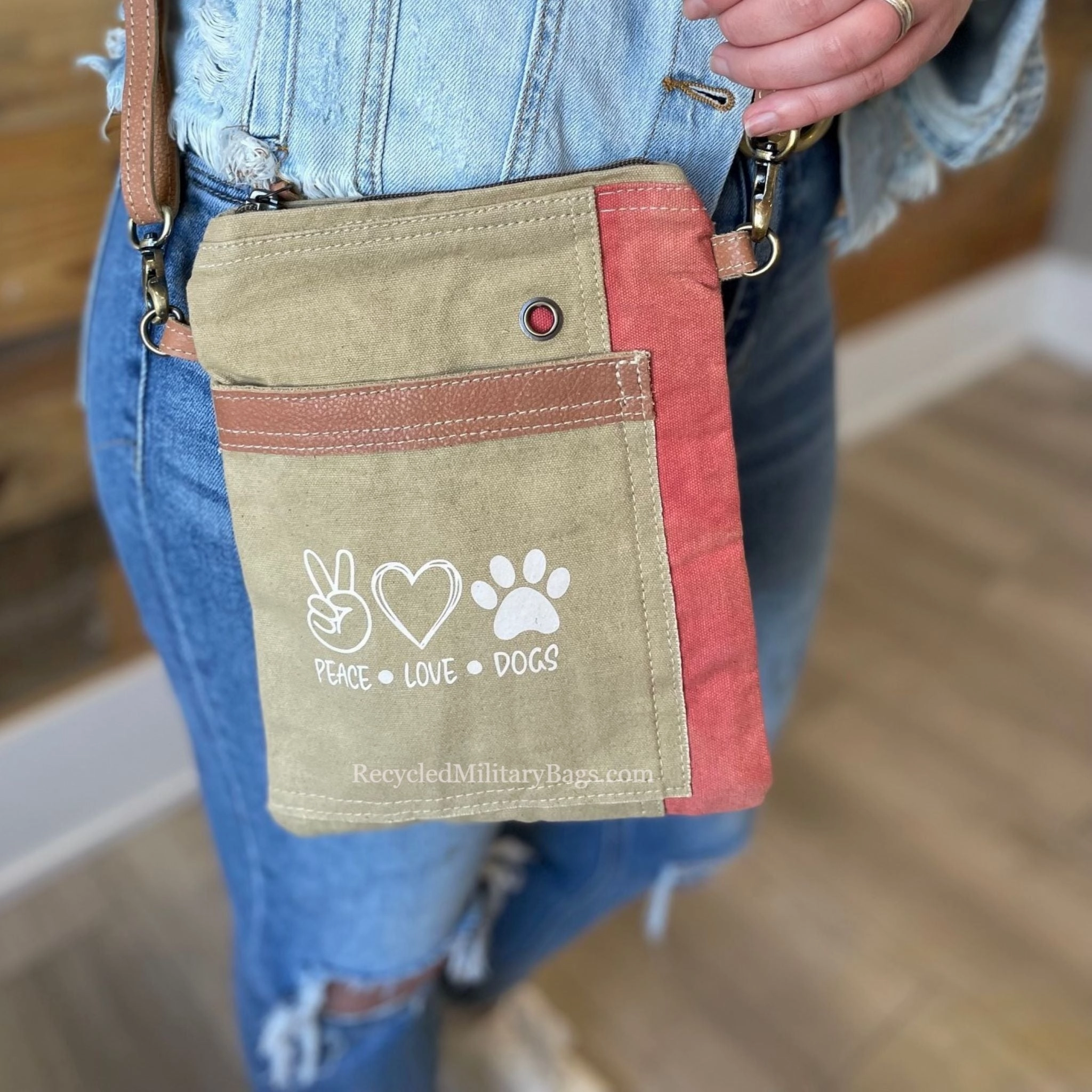 Passport Crossbody with Custom Print ~ You Pick Your Print from our Print Options!