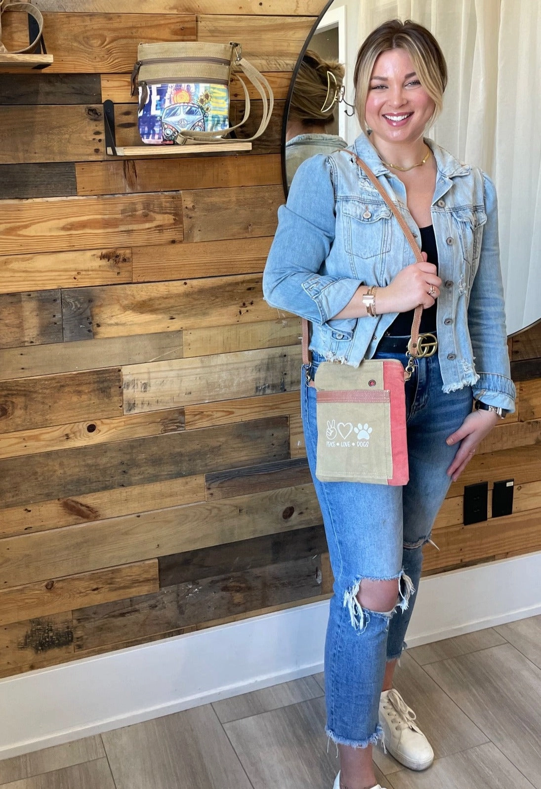 Passport Crossbody with Custom Print ~ You Pick Your Print from our Print Options!