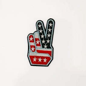 Patriotic Peace Patch On Patch