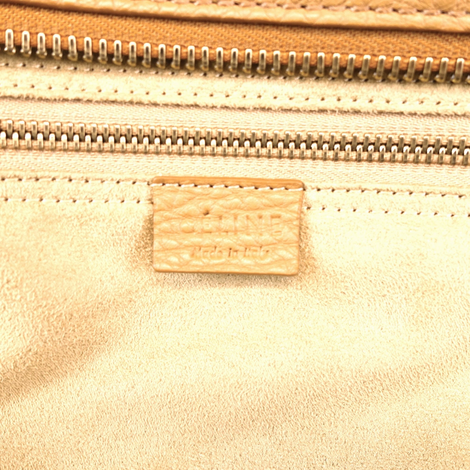 Pebbled Calf Leather Tote Bag