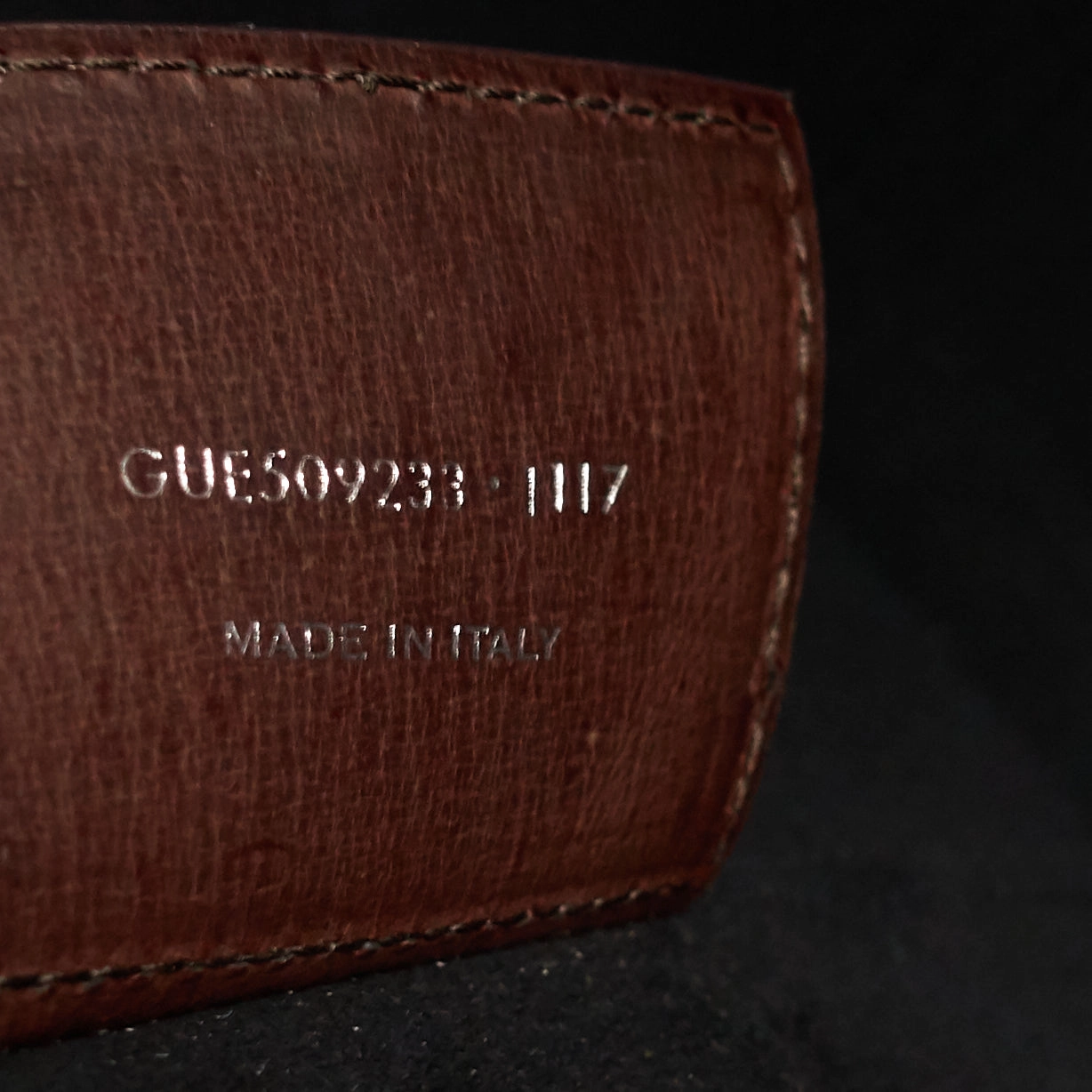 Perforated East West Calfskin Tote Bag