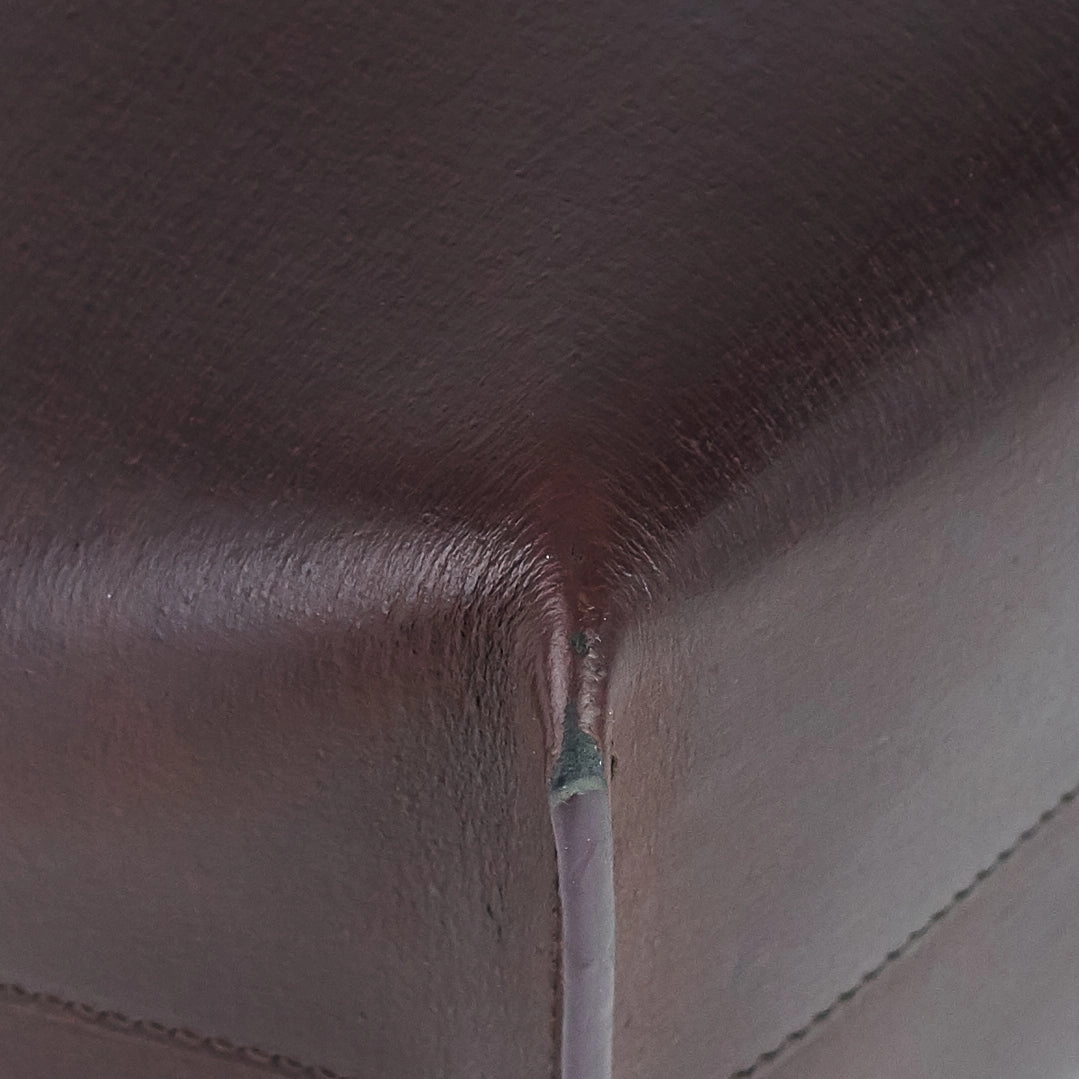 Perforated East West Calfskin Tote Bag