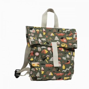 Petit Jour Paris Backpack Mini Messenger Green Laventure