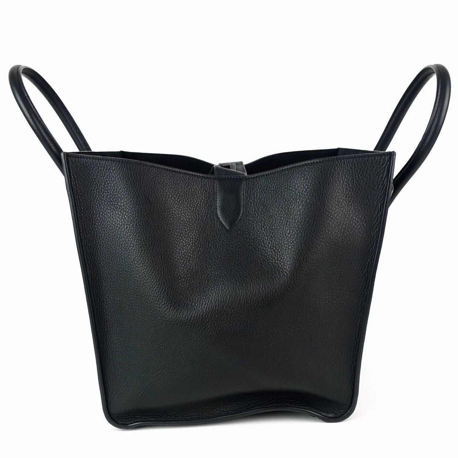 Phantom Grained Calf Leather Medium Bag
