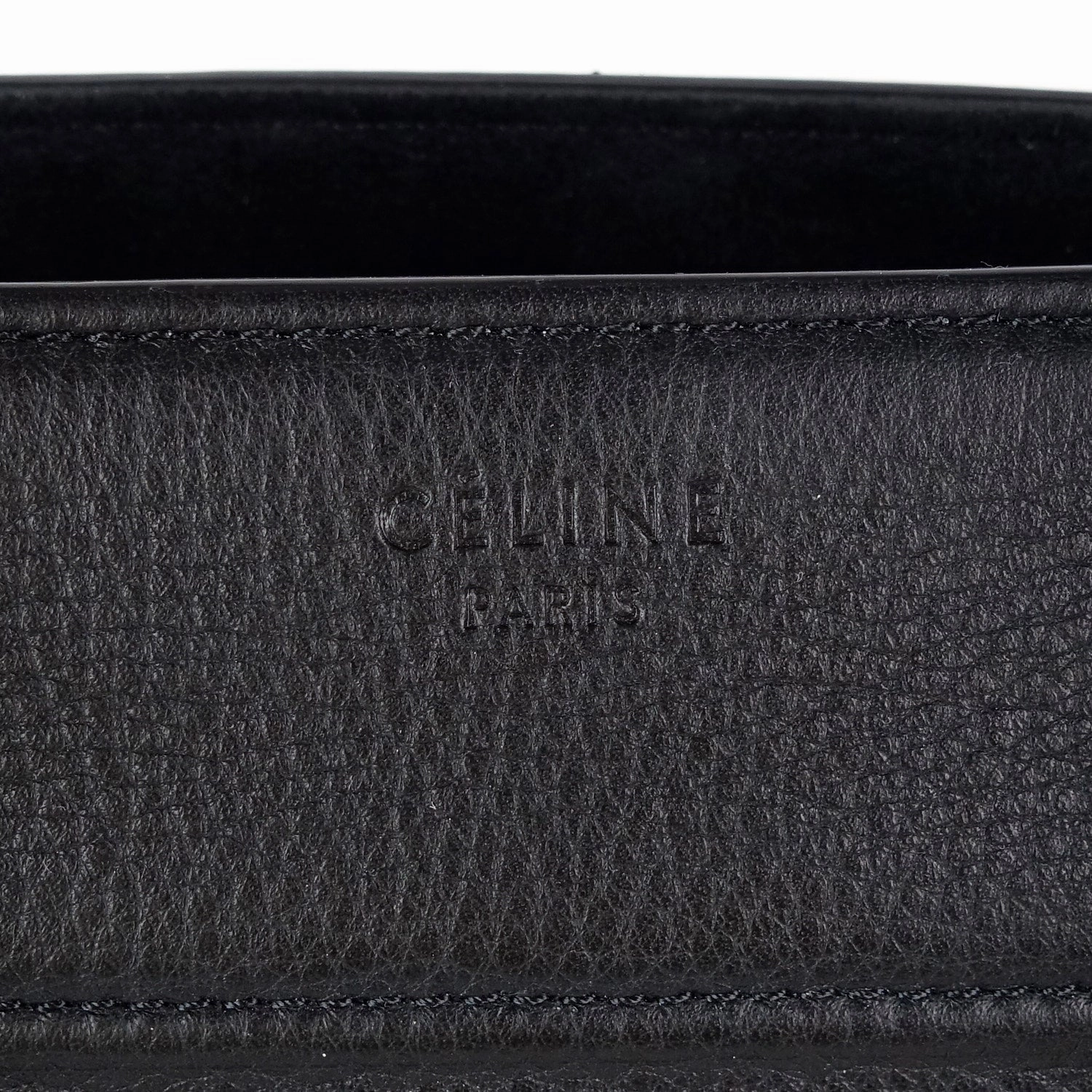 Phantom Grained Calf Leather Medium Bag