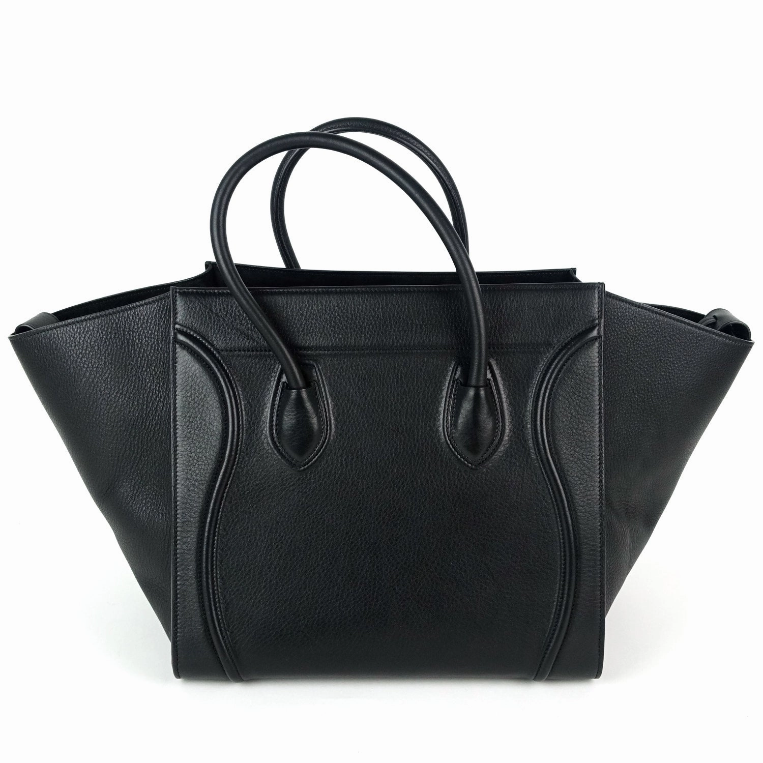Phantom Grained Calf Leather Medium Bag