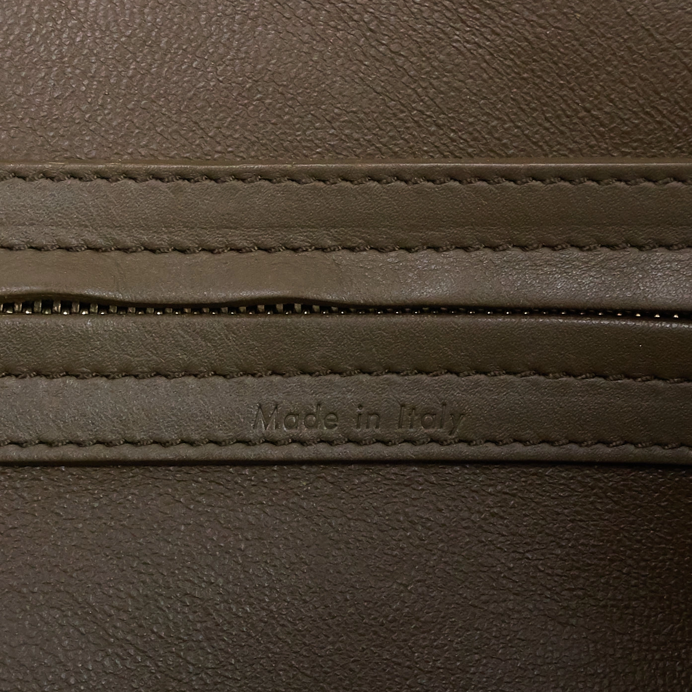 Phantom Medium Khaki Suede Tote Bag